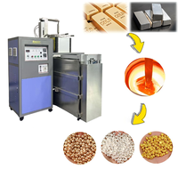 Machine de granulation de métaux précieux 20-50KG avec gaz argon pour or argent cuivre Au Ag Cu