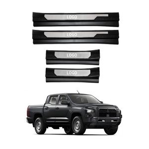 Accessoires de voiture de la marque Kqd, vente directe d'usine, protection de seuil de porte pour Mitsubishi Triton - Product Image 2