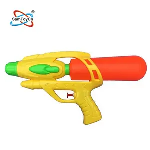 Günstige lange einfarbige Kunststoff Big Water Gun Spielzeug für 3 Farben Mix