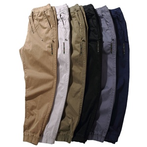กางเกงวอร์มกางเกงคาร์โก้สำหรับผู้ชายกางเกงลำลองขายาวสำหรับวิ่งโลโก้ออกแบบใหม่ออกแบบได้ตามที่ต้องการ - Product Image 1