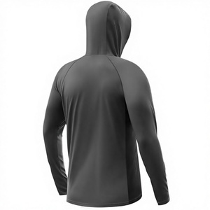Sudadera con Capucha de Pesca Personalizada con Logotipo, Impresa en Serigrafía sobre Spandex/Poliéster, con Máscara Facial, Manga Larga, Secado Rápido, Transpirable, UPF 50 - Product Image 3