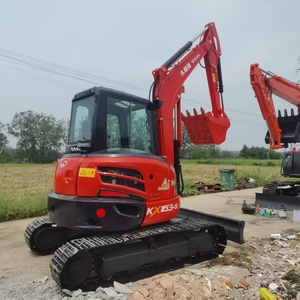 Excavatrice Kubota 163 d'occasion 6,3 tonnes, 95% neuve, prix bas, provenance Japon, mini-pelle d'occasion, matériel agricole à vendre - Product Image 2