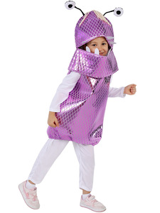Costume d'Halloween Boo Deluxe de haute qualité de <span class=keywords><strong>Monster</strong></span> Inc. pour les tout-petits, les enfants, les costumes unisexes, les robes, le haut - Product Image 2