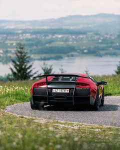 ชุดแต่งคาร์บอนไฟเบอร์สำหรับ Lamborghini Murcielago LP640 สภาพใหม่ พร้อมสปอยเลอร์กันชนหน้าและหลังสไตล์ LP670 - Product Image 2
