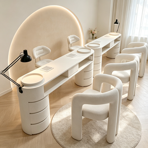 Fauteuil de pédicure de luxe en or blanc, inclinable électriquement, avec massage, sans tuyauterie, pour salon de beauté et spa des pieds - Product Image 4