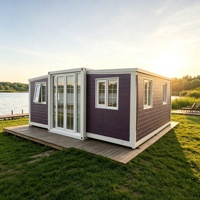 Maison extensible de 20 pieds au design pratique pour une location immédiate