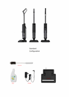 Smart Cordless Floor Washer Custom Logo on Color Box EU US UK Plug Options for Home Floor Cleaning
