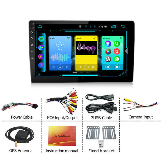 Double Din Car Stereo 8 Core 2 Din Android 13 Car Radio MP5 Player Universal 7/9/10/13.1 Inch Autoradio Audio Car DVD Player