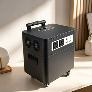 Estación de Energía Portátil de 3000W con Ruedas, 3046Wh LiFePO4, Onda Sinusoidal Pura, Generador Solar MPPT para Emergencias en el Hogar y Camping - Product Image 3