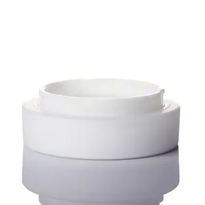 קריסטל להבה עגול כוס פעמון בצורת חסר צוואר גלוב אופל לבן נברשת תליון זכוכית מנורות צל אהילים למסעדה