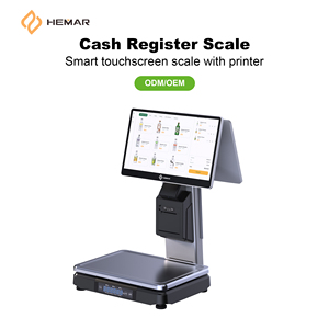 Bilancia POS OEM HEMAR EBL-B01 con Doppio Schermo Touch, Identificazione Automatica AI, Stampante Digitale Elettronica per Supermercati - Product Image 5