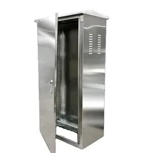 Напольный наружный сетевой шкаф из нержавеющей стали, 201/304 электрическая панель, IP55, IP65, металлический шкаф