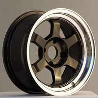Nouvelles jantes en alliage d'aluminium bronze forgé 5x112/114.3/120 PCD 18-21 pouces, concaves profondes, TE37SL Volk Racing Rays Vossen OZ Work Nismo