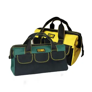 Deli — sac à outils Oxford pour électricien, sac de rangement, matériel, multi-poches, Portable, Oxford, matériel robuste