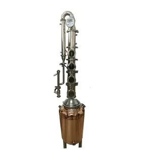 Reflux Moonshine Destilleren/Koper Destillatiekolom Met Koperen Plaat