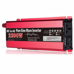 純粋な正弦波インバータ1000W-3000WレンジDC 12V 24V ~ <span class=keywords><strong>AC</strong></span> 110V <span class=keywords><strong>220V</strong></span>ソーラーカーパワーコンバータPCS電圧トランス - Product Image 2