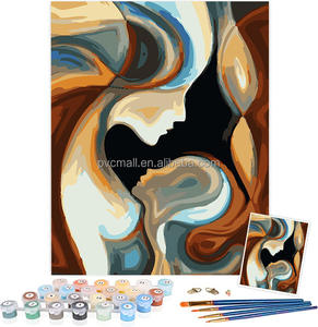 Peinture numérique personnalisée avec photo encadrée, bricolage d'images <span class=keywords><strong>de</strong></span> peinture toile numérique coloration cadeaux <span class=keywords><strong>de</strong></span> décoration intérieure - Product Image 1