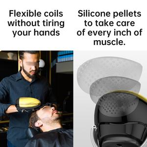 Profession elles Vibrations massage gerät Barbershop Schnur loses Hand massage gerät USB-Lade körper Nacken Rücken Kopf Gesichts massage Produkte - Product Image 2