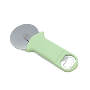 Rueda cortadora de pizza con abrebotellas, cortadores de pizza de acero inoxidable Premium, utensilios de cocina - Product Image 5