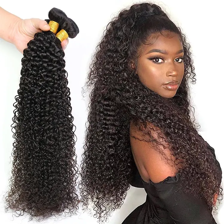 Free sample wholesale virgin brazilian kinky curly human hair weave bundles, mink virgin cuticle aligned brazilian hair weave