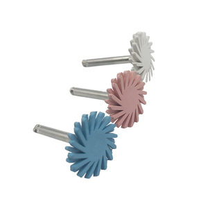 Lucidatrice per gomma dentale disco per lucidatura in resina composita sistema diamantato disco <span class=keywords><strong>RA</strong></span> disco flessibile a spirale da 14mm per ruote - Product Image 6