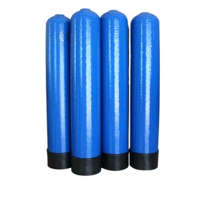 Tanque de medios FRP negro con elevador de cesta de tubo de 1 \ "Sistema de filtración de agua de 1000L con filtro de carbono PES Recipiente de presión de PE - Product Image 5