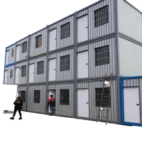Maison conteneur préfabriquée à montage rapide clé en main, cabine modulaire pour le rétablissement d'urgence, le secours en cas de catastrophe, le bureau sur site