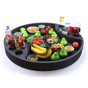 Soporte para bebidas de fiesta, refresco, mesa, comida, barras de desayuno, piscina, bebida, bandeja flotante para piscina - Product Image 2