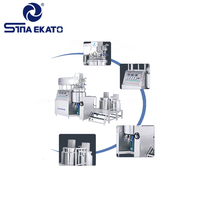 Mezclador al Vacío SME-C Industrial de Gran Capacidad, 2000L, Pantalla Táctil PLC para Producción Masiva de Cosméticos