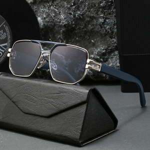 Kính mát nam thời trang cao cấp <span class=keywords><strong>2025</strong></span>, kiểu dáng vuông cầu đôi, chống tia UV400, tròng đổi màu - Product Image 1