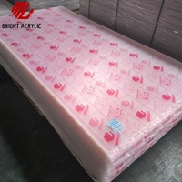 Lámina de Acrílico Fundido Resistente a la Salinidad BRIGHT, Directo de Fábrica, 5-35mm 1250*2450MM/4x8ft, Anti-Amarilleo, para Zonas Costeras
