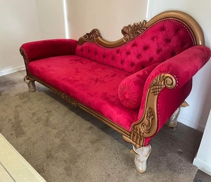 Elegante Juego de Sofás de Terciopelo con Tapicería Suave, Asientos Amplios y Estructura Estable, Combinación de Estilo, Funcionalidad y Relajación - Product Image 3