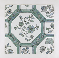 Mahjong et poker américains de luxe modernes en cuir, série Tigredetartan, 31,5x31,5 pouces, en stock