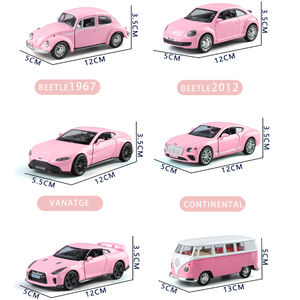 Coche Deportivo Continental GT Rosa de Aleación de Zinc a Escala 1/36 de <span class=keywords><strong>Norev</strong></span>, Modelo de Juguete con Retroceso, Regalo Unisex para Niños - Product Image 5