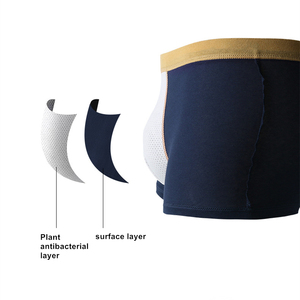 <span class=keywords><strong>Sous</strong></span>-vêtements en coton personnalisés pour hommes, slips sexy grande taille pour hommes âgés - Product Image 2