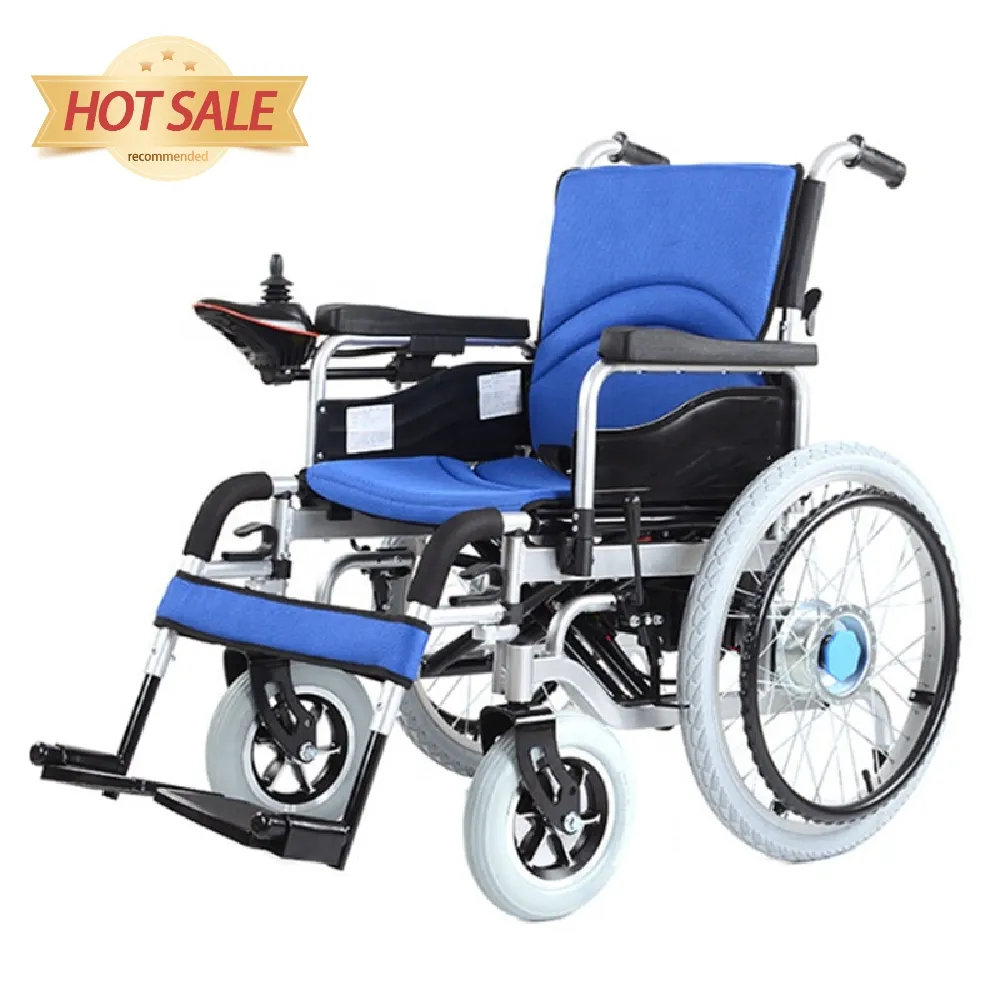 2023 Baichen Hot Product Disabled Power Wheelchair Folding Electric Wheelchair Sillas De Ruedas Electric