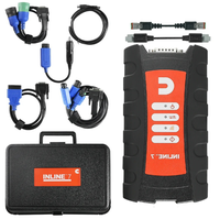 Adaptador de Enlace de Datos Cummins INLINE 7, Herramienta de Diagnóstico de Fallas para Motores Diésel de Camiones de Servicio Pesado