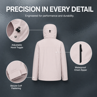 Veste Softshell Imperméable Respirante Réfléchissante Rembourrée en Coton à Col Montant Longue Style Urbain Streetwear avec Fermeture Éclair – Approvisionnement en Gros Usine