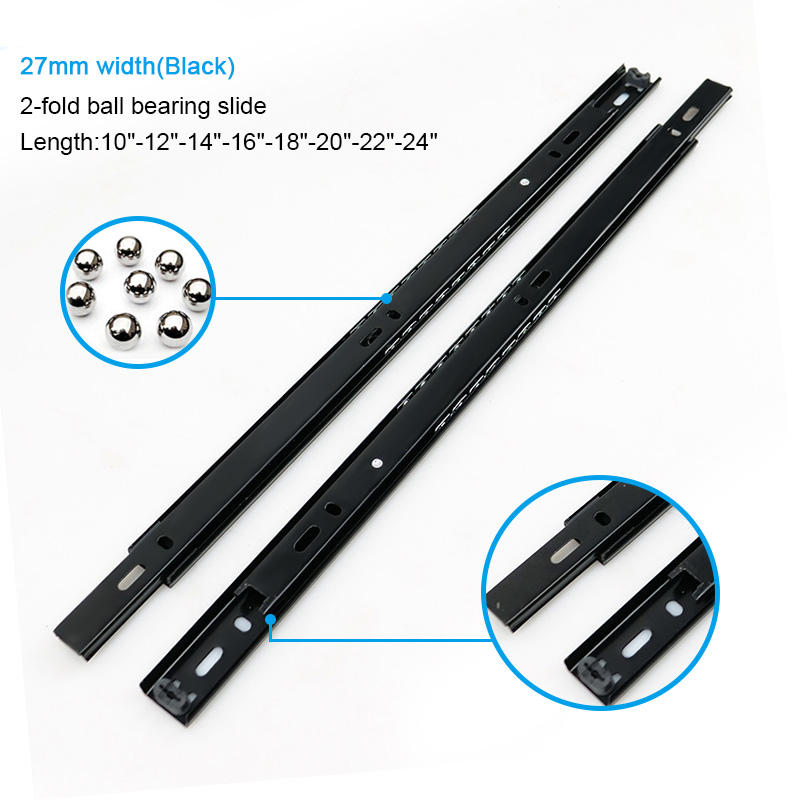 Largeur 27 mm (noir)