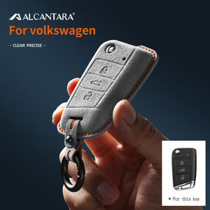 Accesorios para Llaves de Auto Volkswagen Tiguan L, <span class=keywords><strong>Bora</strong></span>, Lavida, Passat, Funda de Cuero Sintético para Llaves, Dropshipping Europa 2026 - Product Image 1