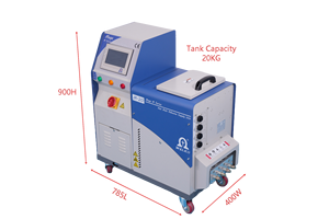 Máquina de Encolado de Papel con Pegamento Termofusible Eléctrico Weleo, Control Digital Automático, para Alimentos, <span class=keywords><strong>M20</strong></span> Mega, Bomba de Engranajes de Alta Precisión y Gran Volumen - Product Image 2