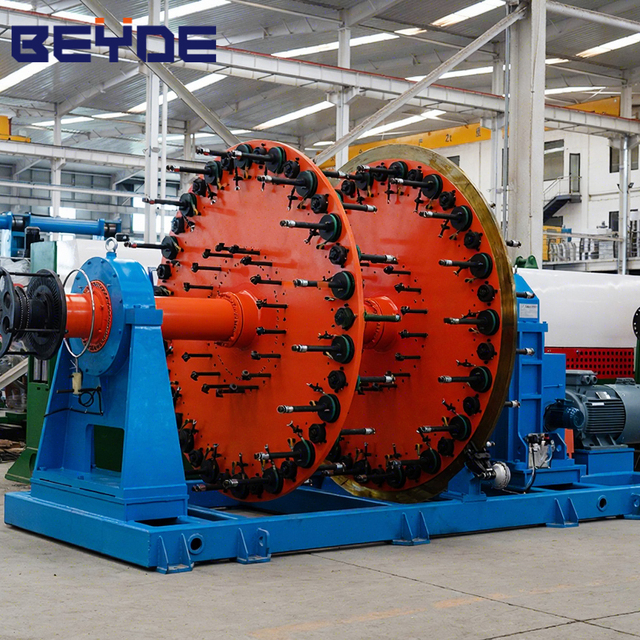 Factory Direct Supply Cooper Wire Shielding Machine Copper Shielding Cable Production Electric Cable Production Machine
