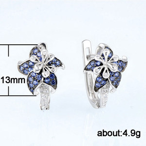 Orecchini a Fiore Mandala per Donne, Stile Francese, Accessori di Moda Floreali per Uso Quotidiano - Product Image 5