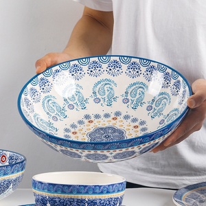 Vente en gros de plats en céramique peints à la main, bols et ensembles de vaisselle - Product Image 4