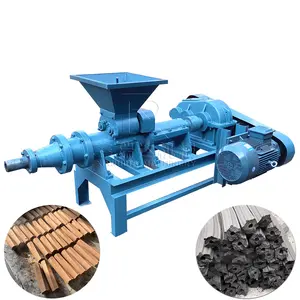 Machine de fabrication de briquettes de charbon de bois à faible coût et à économie d'énergie fournie