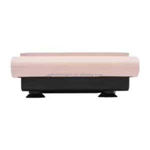 Plataforma Vibratoria Eléctrica |   Plataforma Vibratoria Rosa para Entrenamiento de Cuerpo Completo, <span class=keywords><strong>Quema</strong></span> de <span class=keywords><strong>Grasa</strong></span> y Desarrollo Muscular |   Faja Moldeadora - Product Image 5