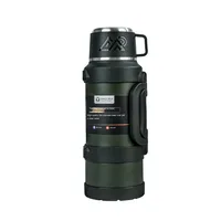 Thermos de voyage en acier inoxydable 316 de 4000 ml, gourde isotherme à double paroi pour le sport et les activités de plein air