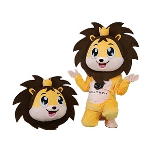 Mascot <strong>Costume</strong> Customized <strong>Lion</strong> Animal Shape <strong>Adult</strong> Size for Performance Private Label Soft Plush CE Certified 1 Pcs - Product Image 2