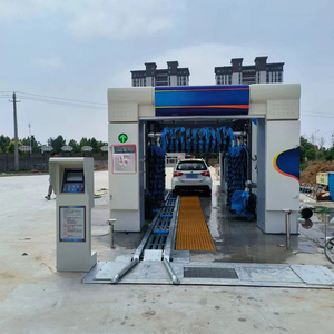 Machine de lavage de voiture automatique à tunnel électrique la plus vendue, haute pression 2200W, système de pré-lavage en acier inoxydable - Product Image 6