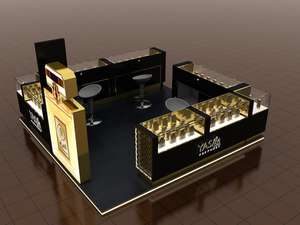 Negro perfumr de kiosk | Centro comercial popular | perfume personalizado booth - Product Image 5